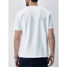 Cotton Car Painting Print, Men's Graphic Design Crew Neck T-shirt, Casual Comfy Tees Tshirts For Summer, Men's Clothing Tops For Daily Vacation Resorts Cotton Car Painting Print, Men's Graphic Design Crew Neck T-shirt, Casual Comfy Tees Tshirts For Summer, Men's Clothing Tops For Daily Vacation Resorts